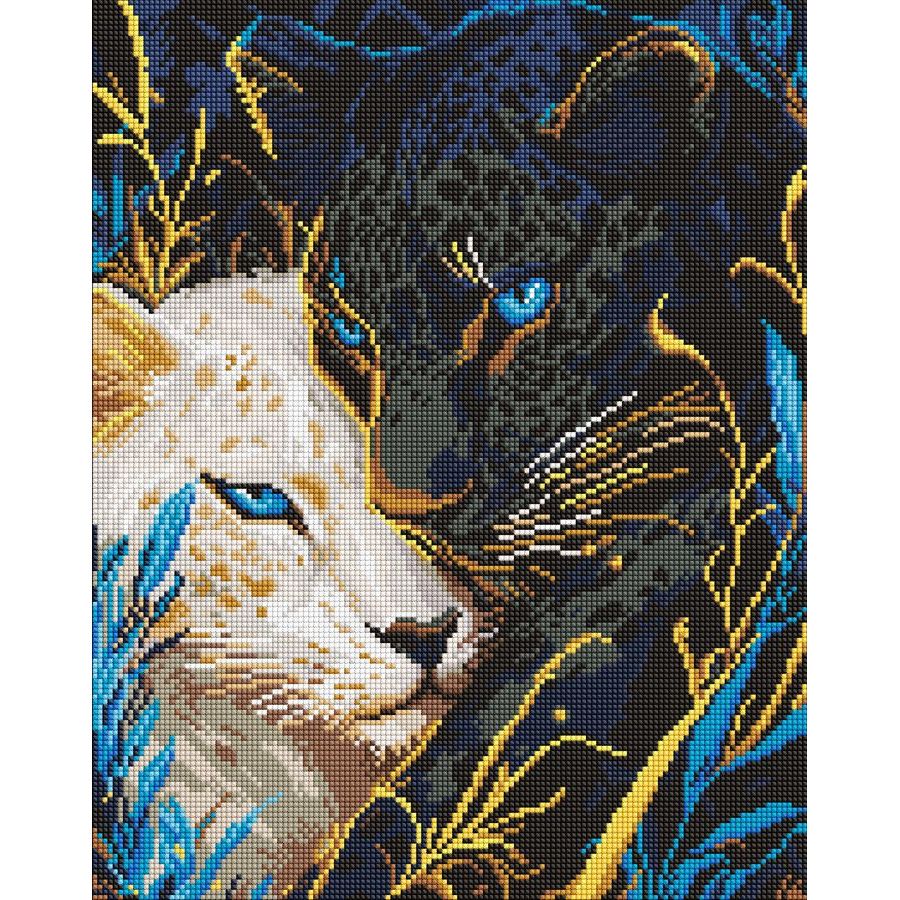 Алмазна мозаїка "Інь Янь" 40х50 см  фото 1