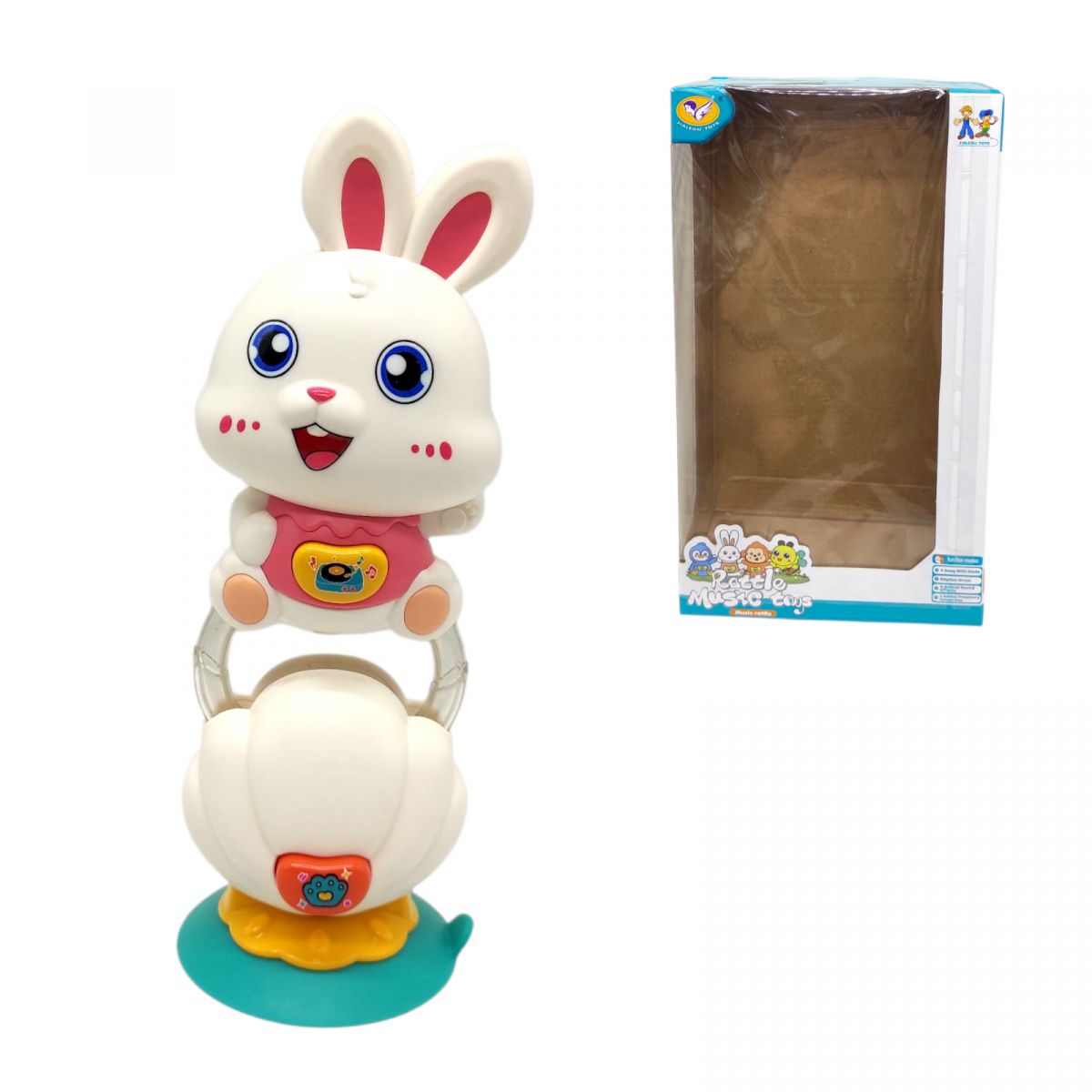 Брязкальце на присосці (КРОЛИК)  фото 1