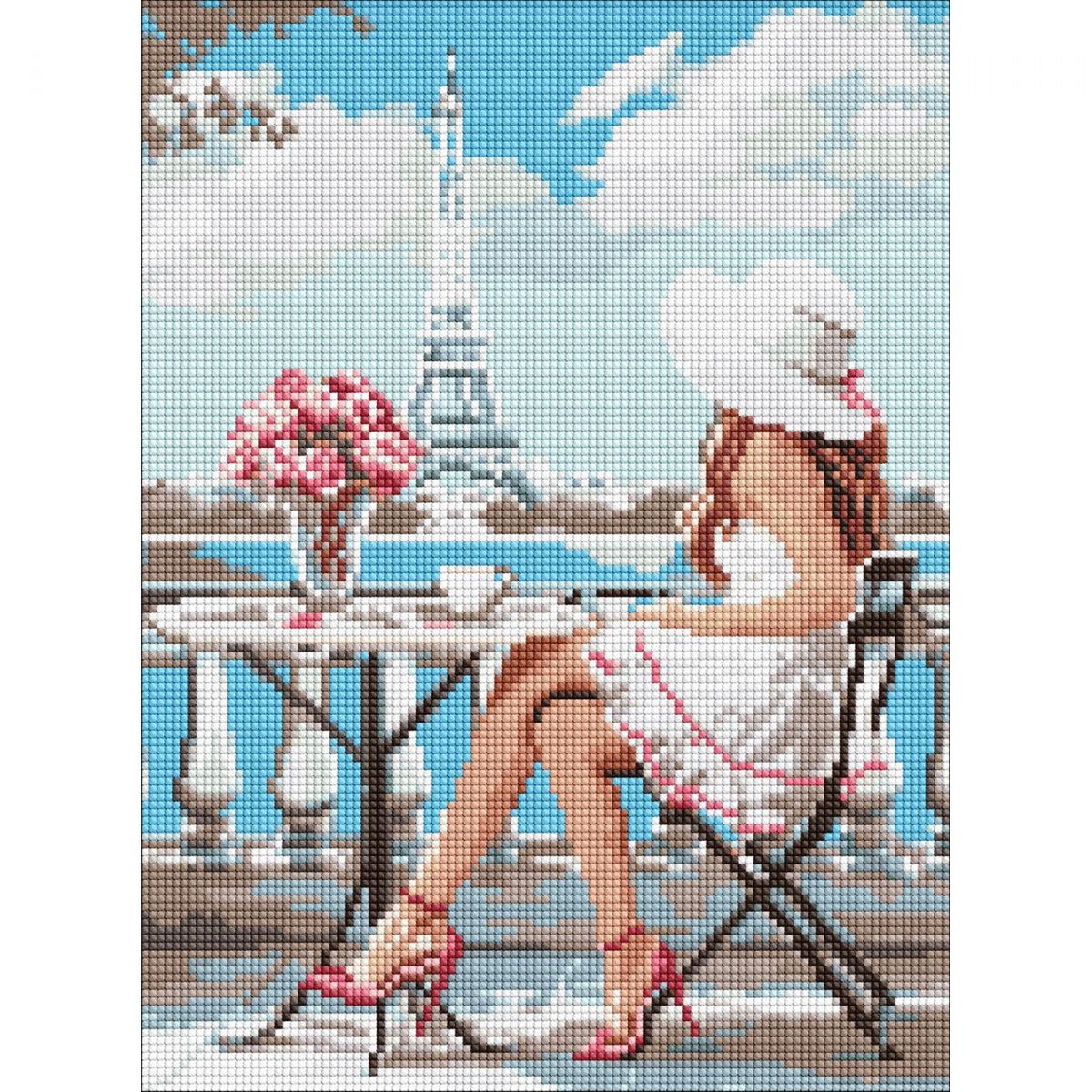 Алмазна мозаїка "Відпустка мрії" 30х40 см  фото 1