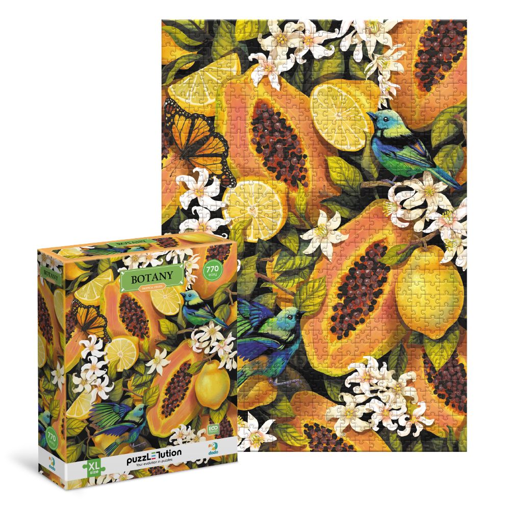 Пазл "Dodo Ботаніка.  Тропічні фрукти" 770 ел  фото 1