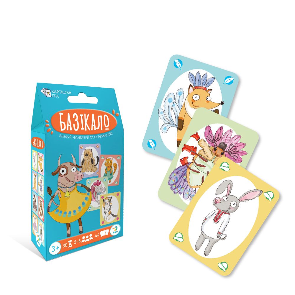 Карткова гра «Базікало» укр  фото 1