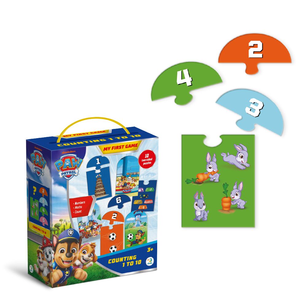 Навчальна гра "Щенячий патруль.  Лічба від 1 до 10"  фото 1