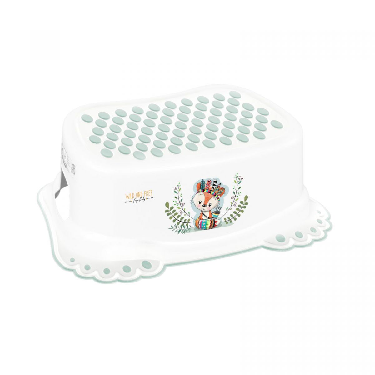 Подставка для ног "Дикое мероприятие: Лисичка" (белая)  фото 1