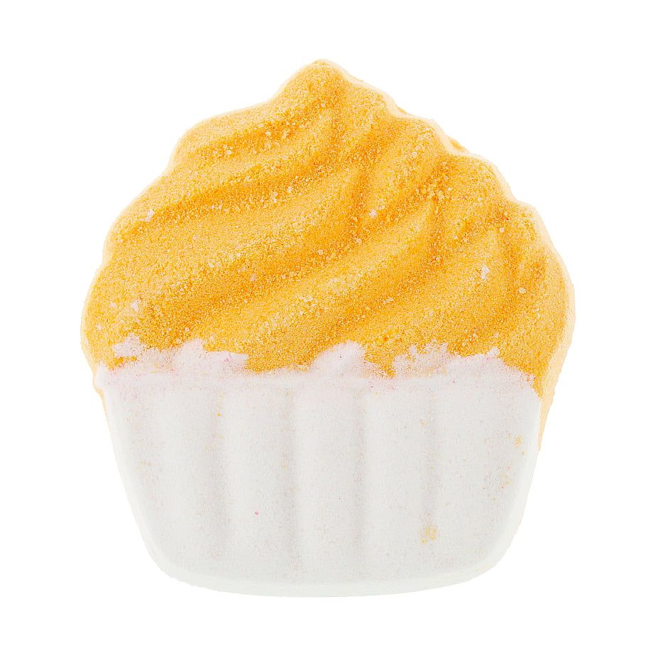 AquaShine Бомбочка для ванны Rainbow Кекс Шоколадное печенье, 90г  фото 1