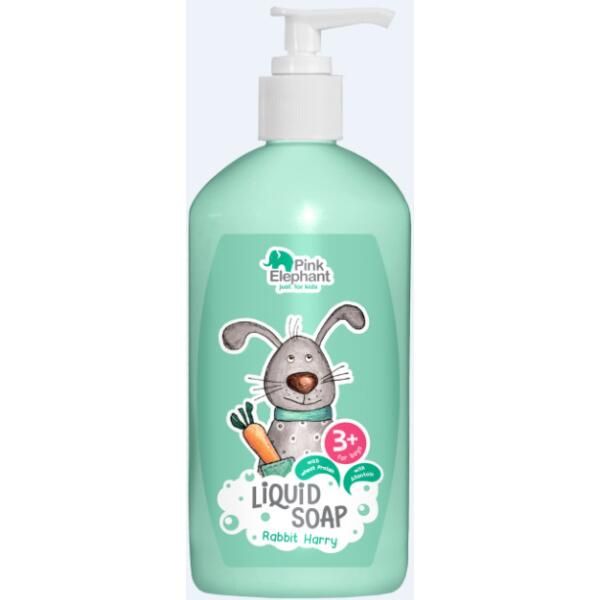 Pink Elephant Гель-мило для хлопчиків Заєць Гарі, 250мл  фото 1