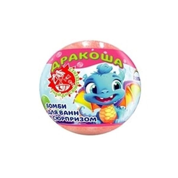 AquaShine Бомбочка для ванн Rainbow Дракоша, 100г  фото 1