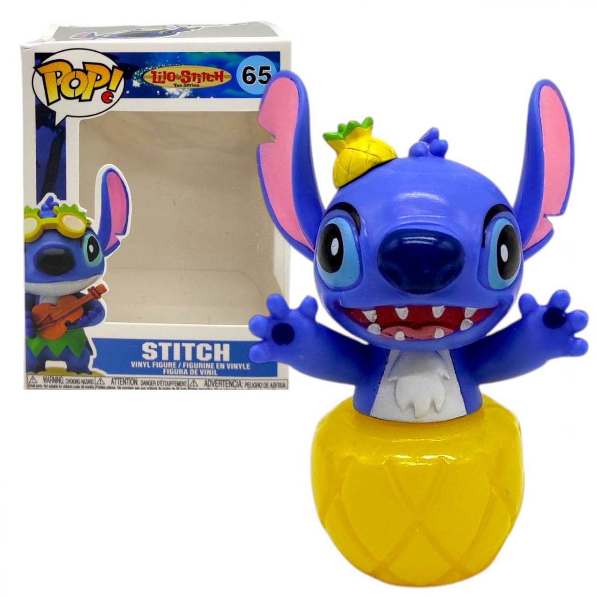 Іграшка-персонаж "Стіч" (В АНАНАСІ) коробка - 11,5х16х6,5 см  фото 1