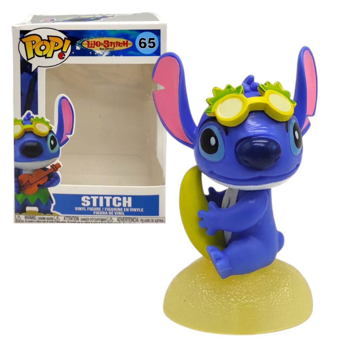 Іграшка-персонаж "Стіч" (З БАНАНОМ) коробка - 11,5х16х6,5 см  фото 1