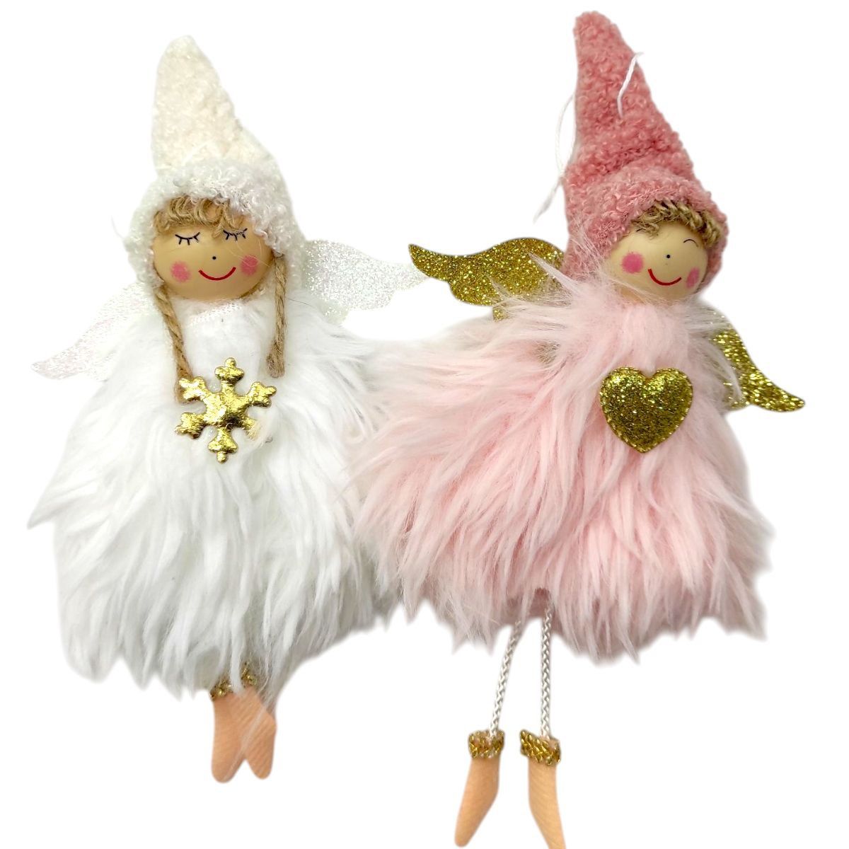 Прикраса-іграшка ялинкова "ЯНГОЛЯТКО" мікс  фото 1