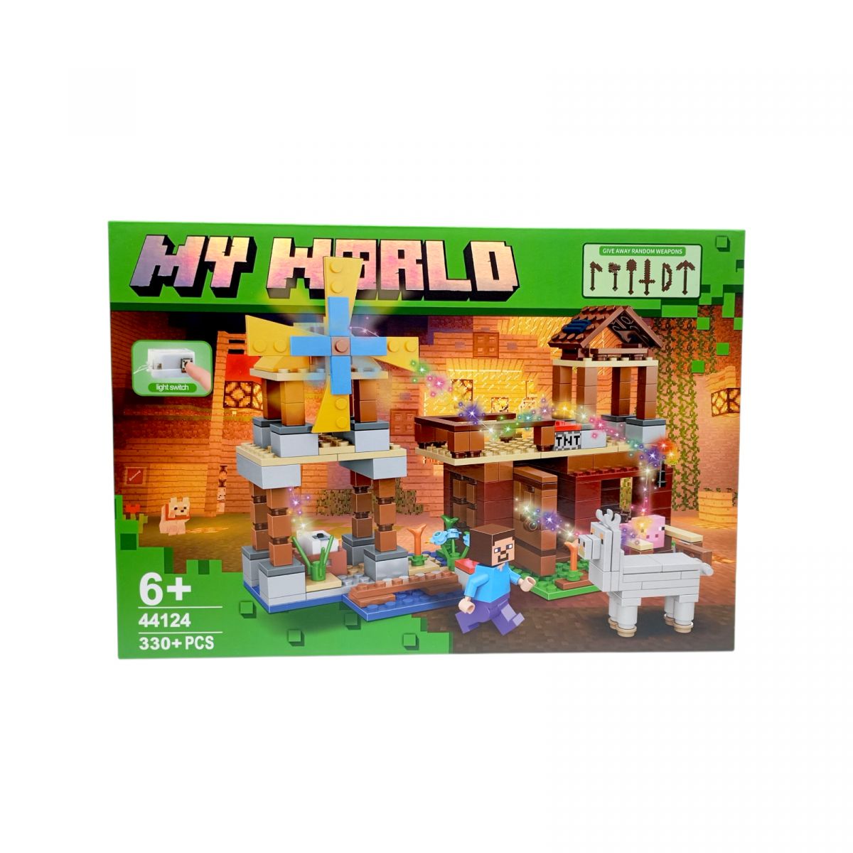 КОНСТРУКТОР MINECRAFT (330 ДЕТАЛІ)  фото 1