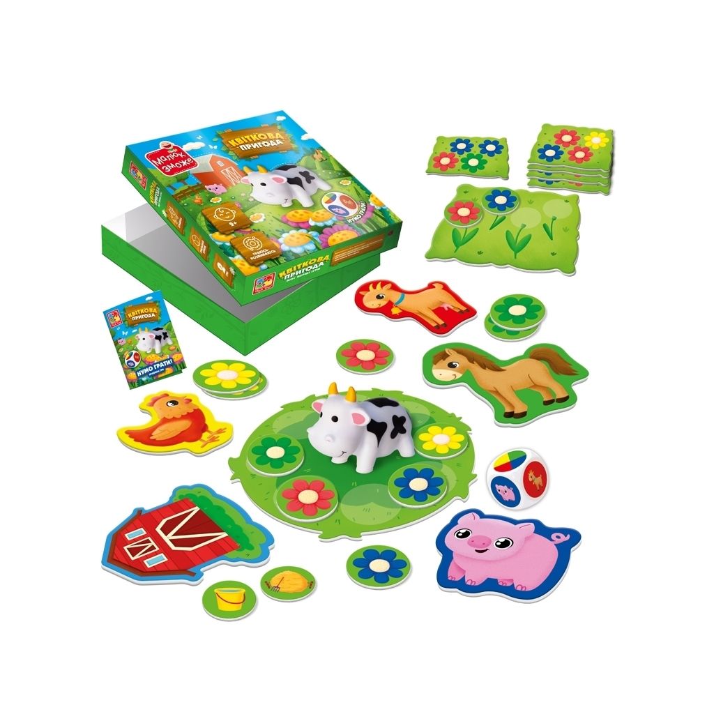 Игра настольная "Цветочное приключение" укр  фото 1