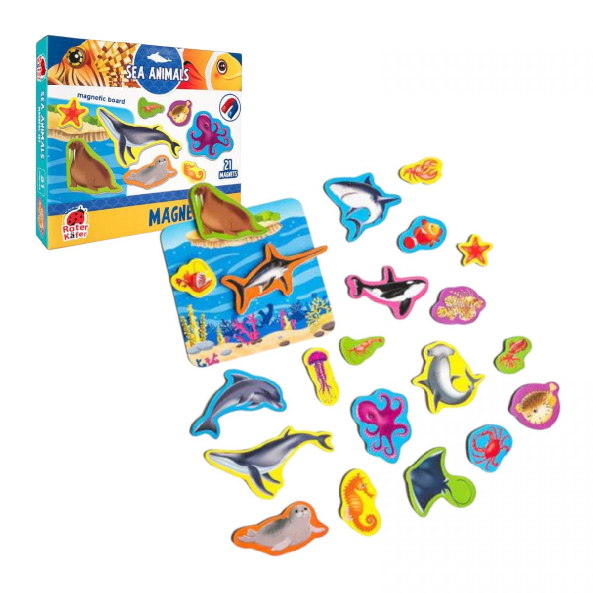 МАГНІТНА ГРА "Sea life"  фото 1