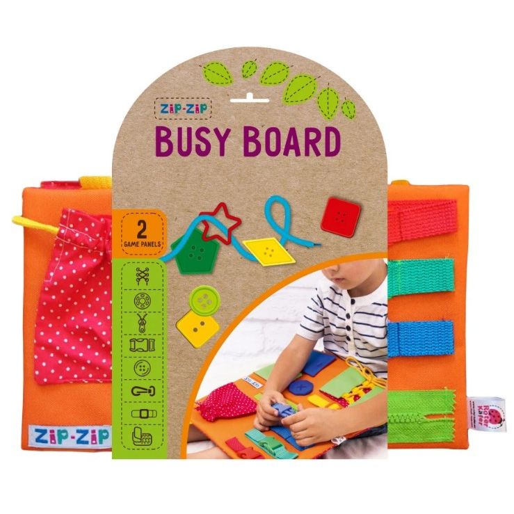 Игра настольная "Бизи борд.  2 игровые панели"  фото 1