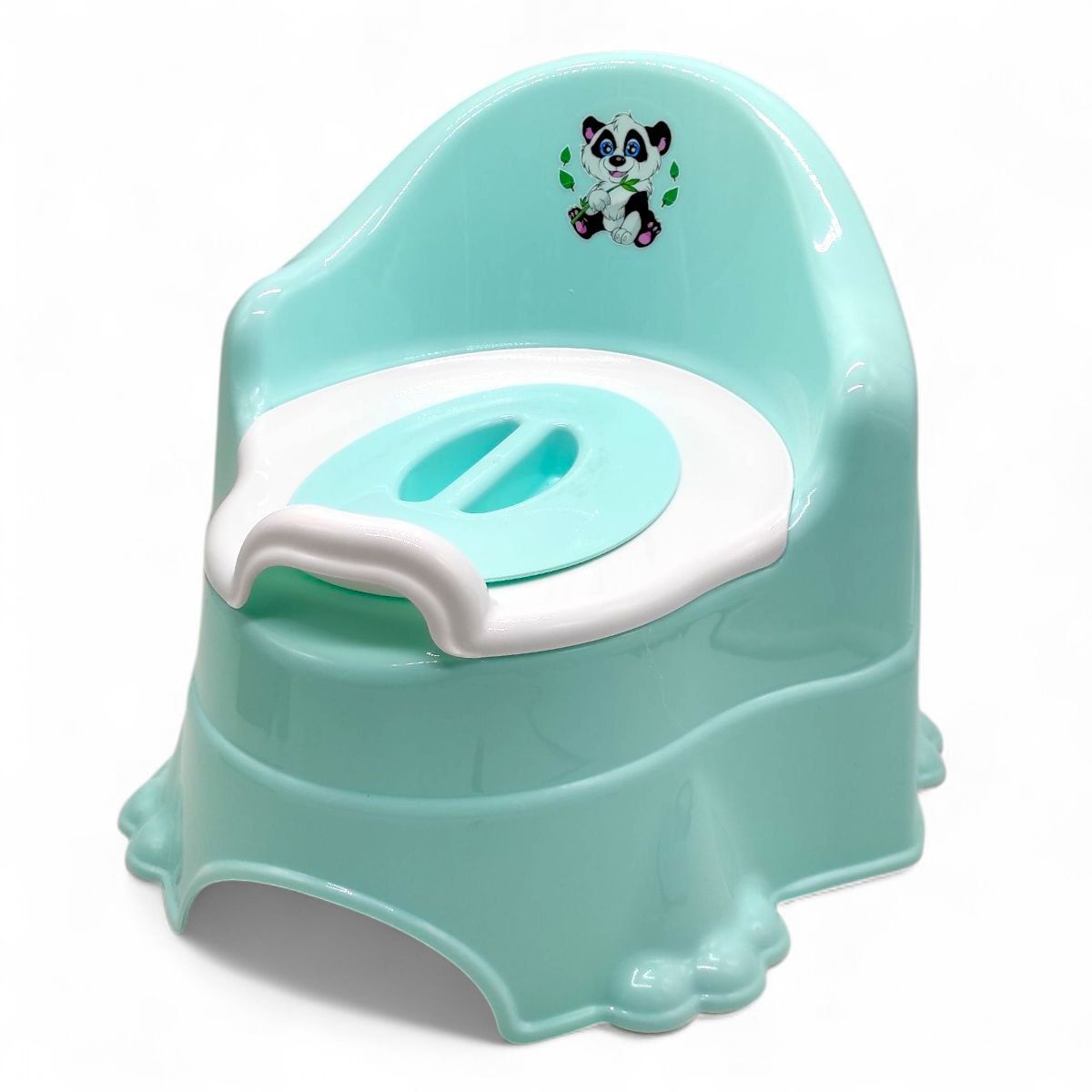 Горщик дитячий  ПАНДА (БІРЮЗОВИЙ)  фото 1