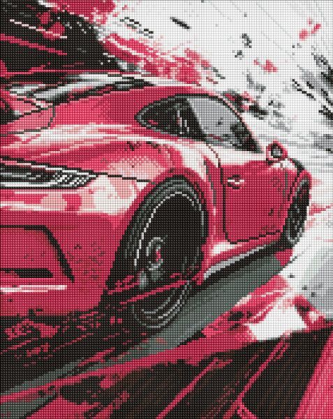 Алмазна мозаїка - Рожевий стиль ©art_selena_ua, 40х50см  фото 1