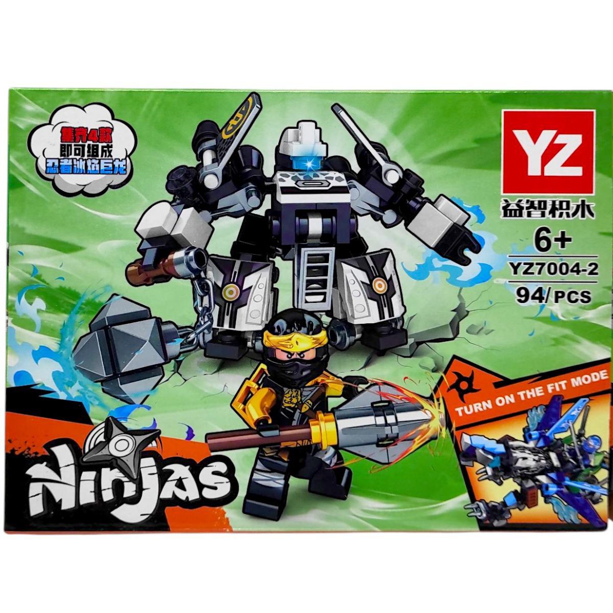 КОНСТРУКТОР "NINJAGO" 94+ДЕТАЛИ (ВИД 2)  фото 1