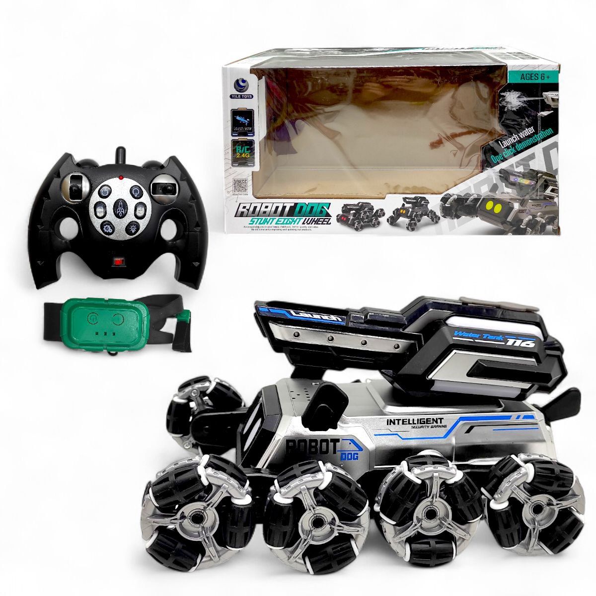 Танк на радиоуправлении (серый)  фото 1