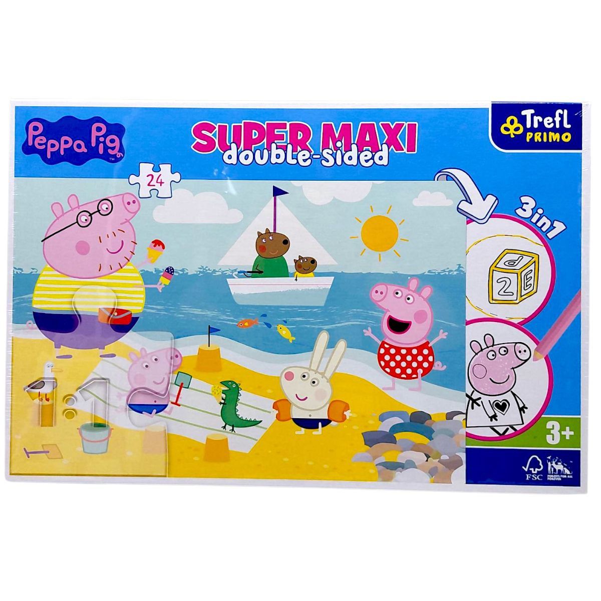 Пазли "Щасливий день" 24 елм  фото 1