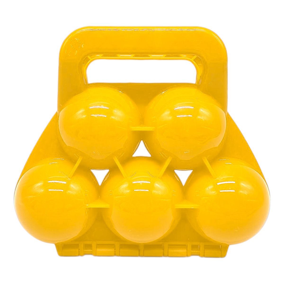 Снежколеп на 5 снежок (ЖЕЛТЫЙ)  фото 1