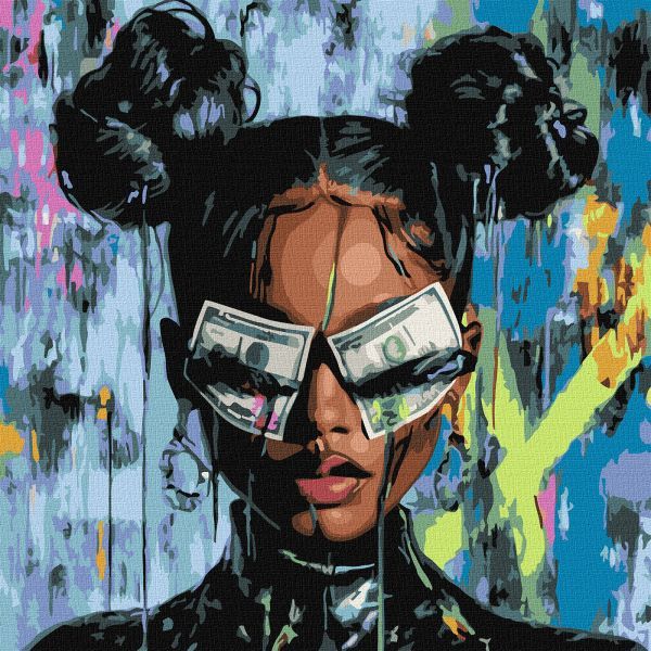 Картина за номерами - "Таємне бажання" ©art_selena_ua, 40х40см  фото 1