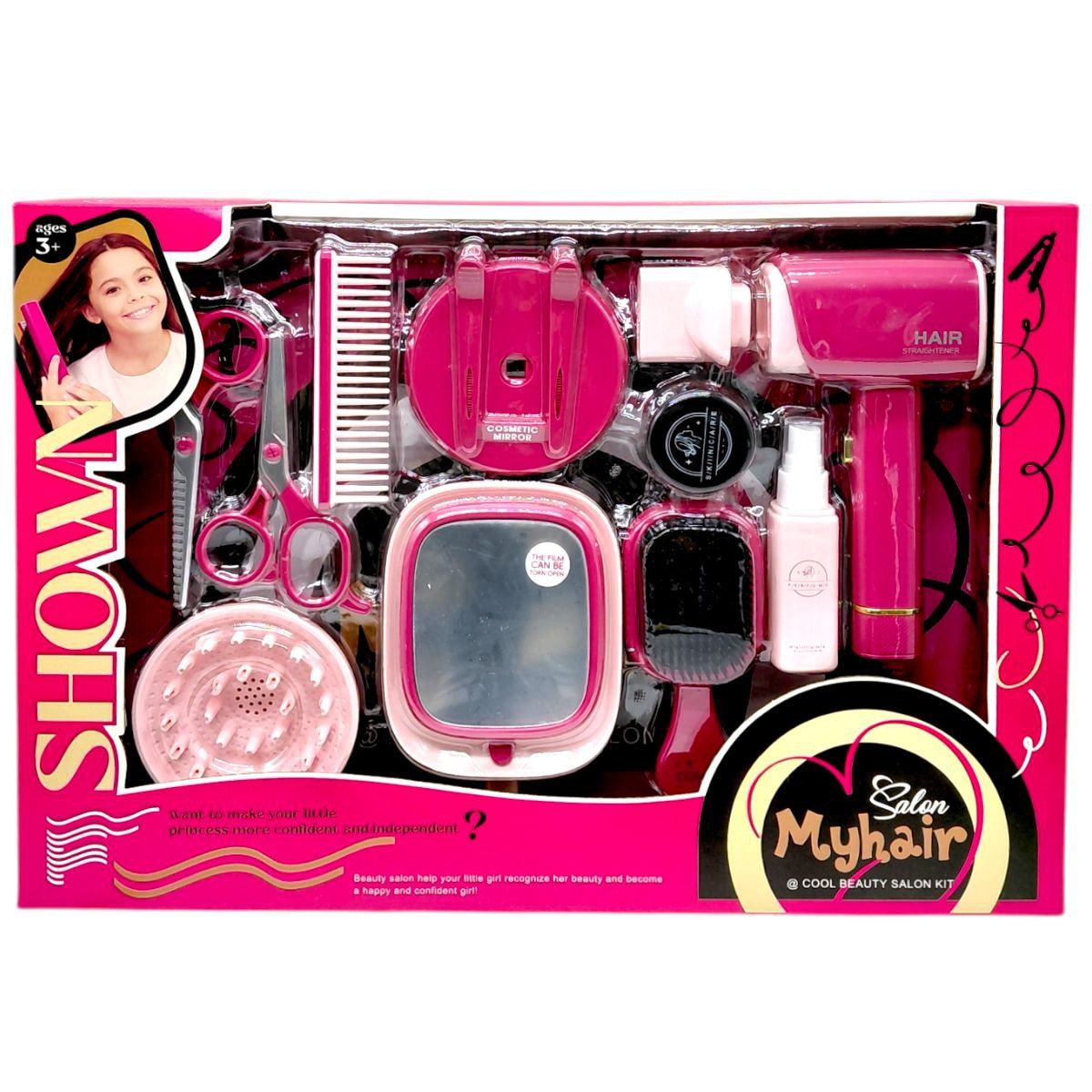 Парикмахерский набор (коробка 46,7*6,8*32,3 см)  фото 1