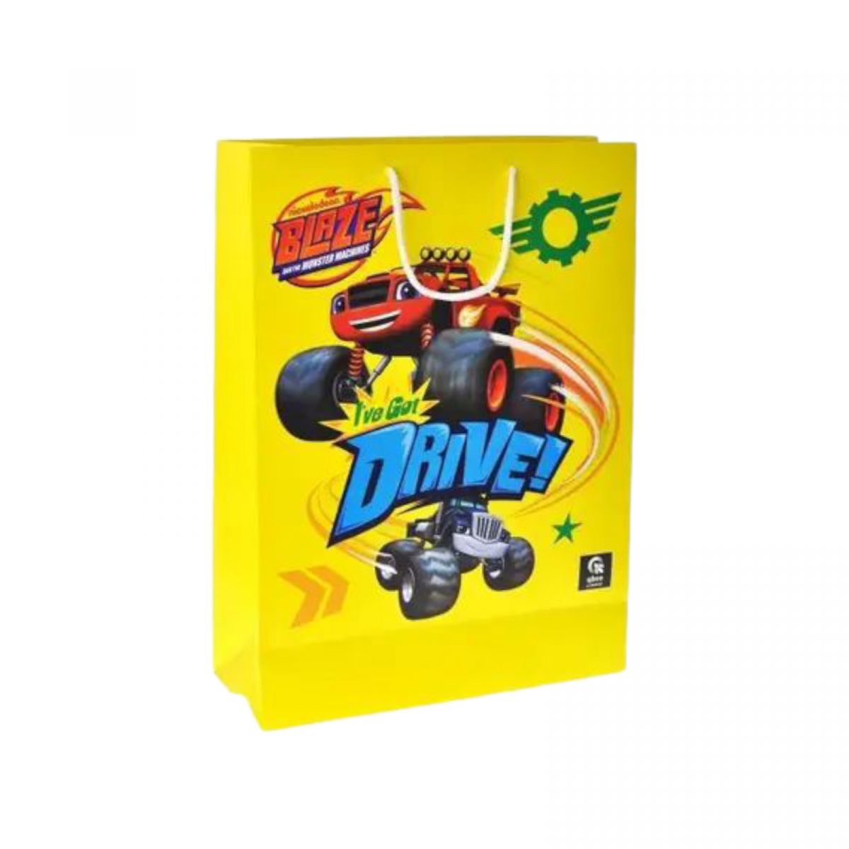 Пакет паперовий L "Блиск і диво-машини" р. 31x42x12 см  фото 1