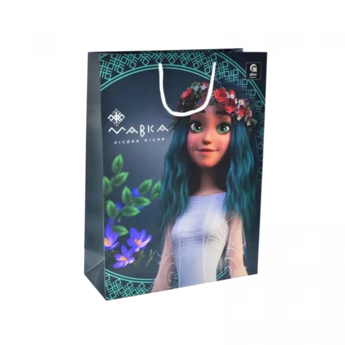 Пакет паперовий L "Мавка" р. 31x42x12 см  фото 1