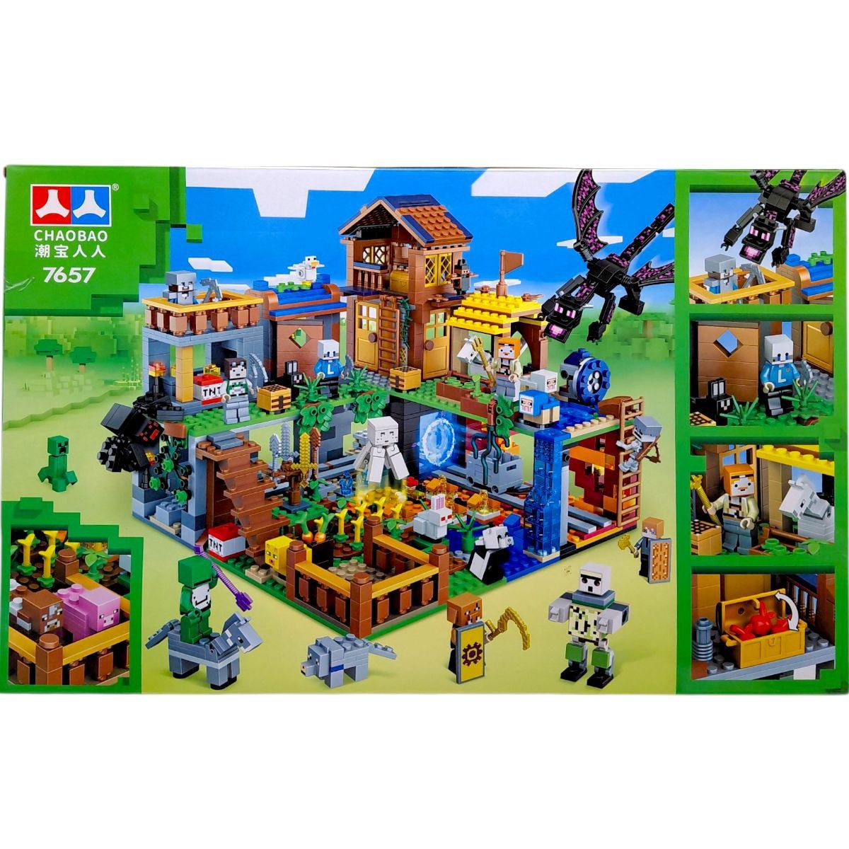 Конструктор "Майнкрафт/Minecraft" 1460 деталей  фото 1