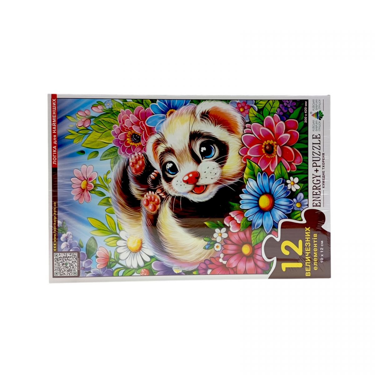 Игра-пазл 12 Забавный Хорёк  фото 1