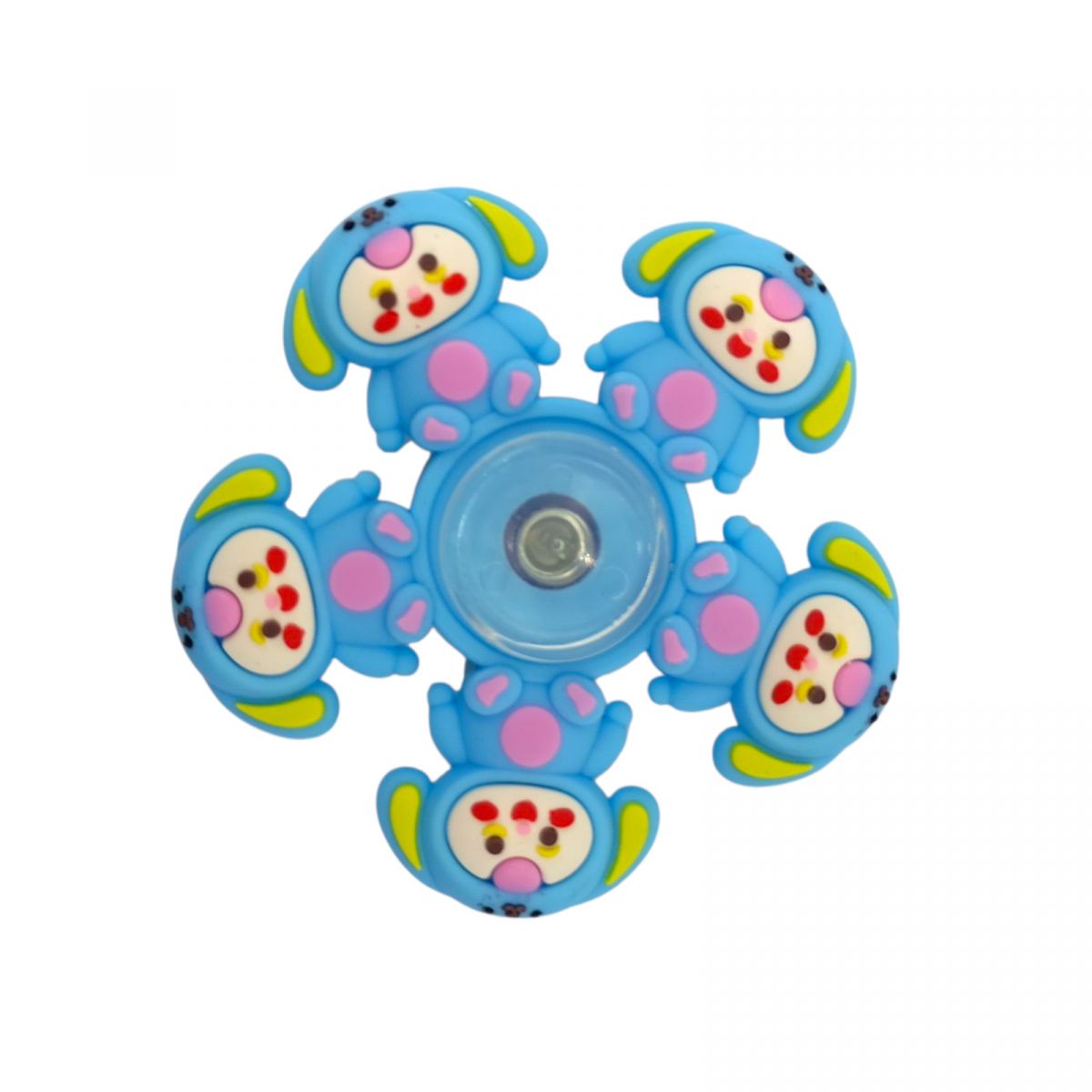 Спинер резиновый BABY THREE (ГОЛУБОЙ)  фото 1