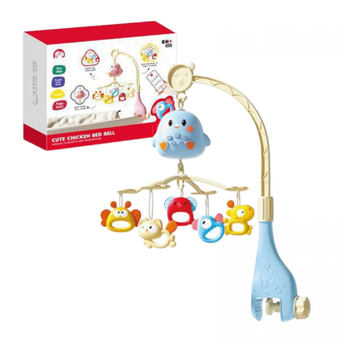 Карусель музыкальная (ГОЛУБАЯ)  фото 1