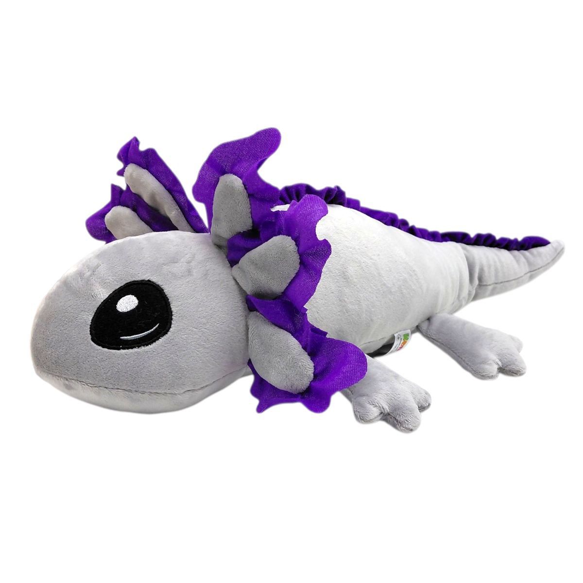М'яка іграшка "Аксолотль" 50 см (СІРИЙ)  фото 1