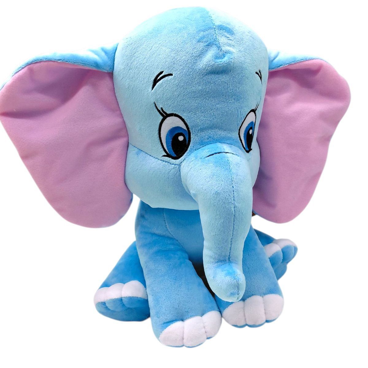 М'яка іграшка "Слоненя" 33 см (блакитне)  фото 1