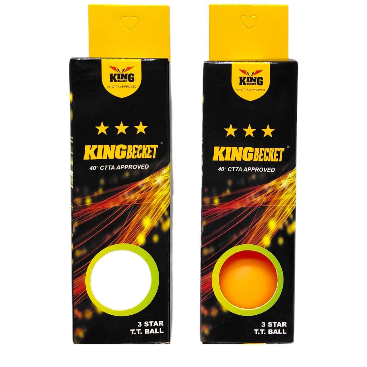 М'ячики тенісні (для пінг понгу) 3 шт, мікс видів  фото 1