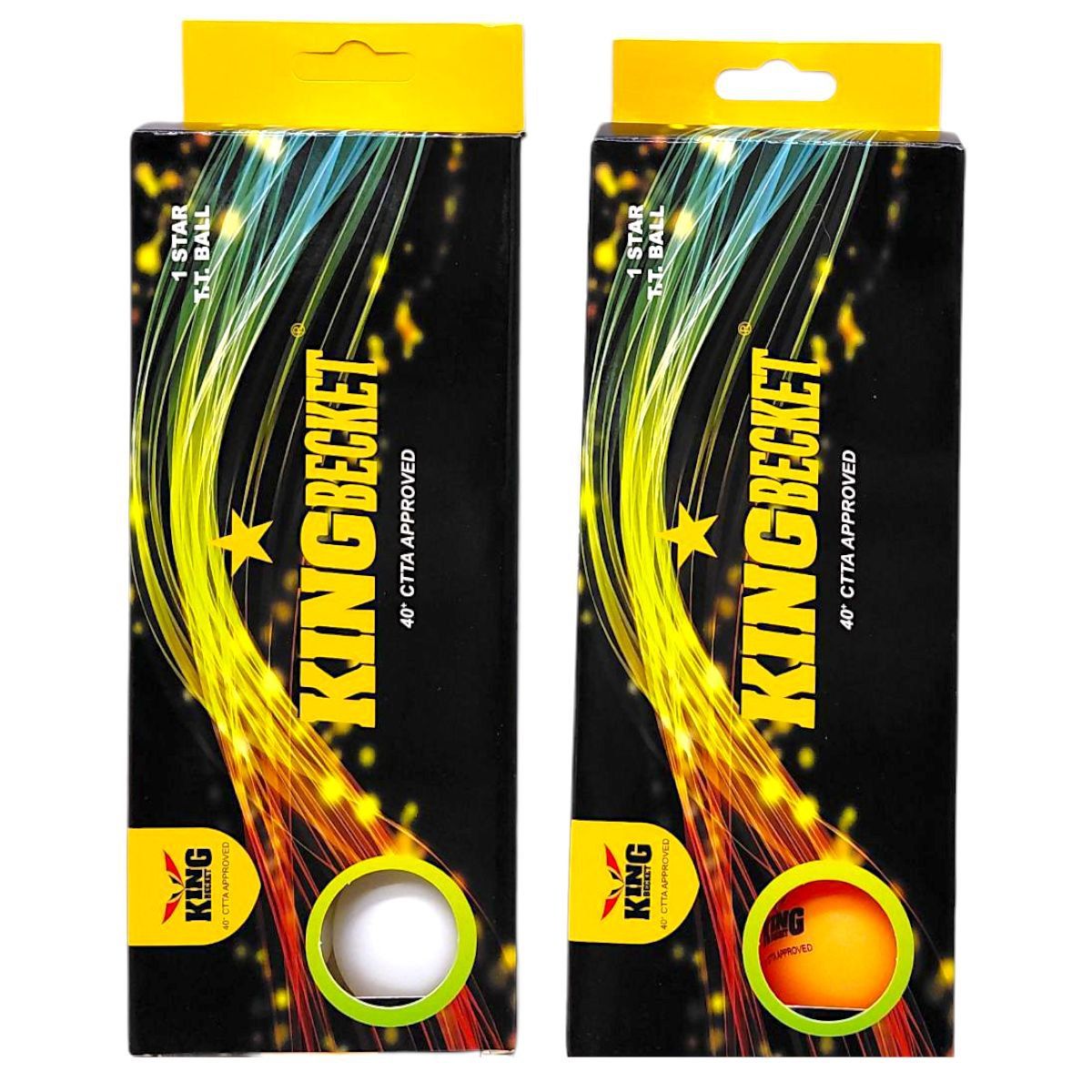 М'ячики тенісні (для пінг понгу) 10 шт, мікс видів  фото 1