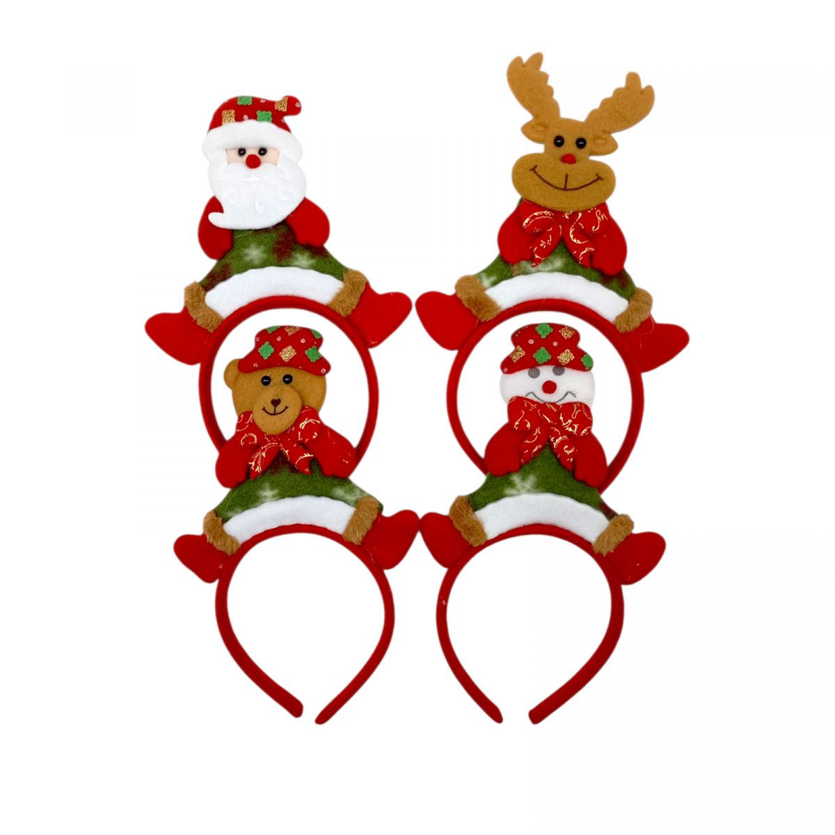 Новорічний обруч Свято 23 см  фото 1