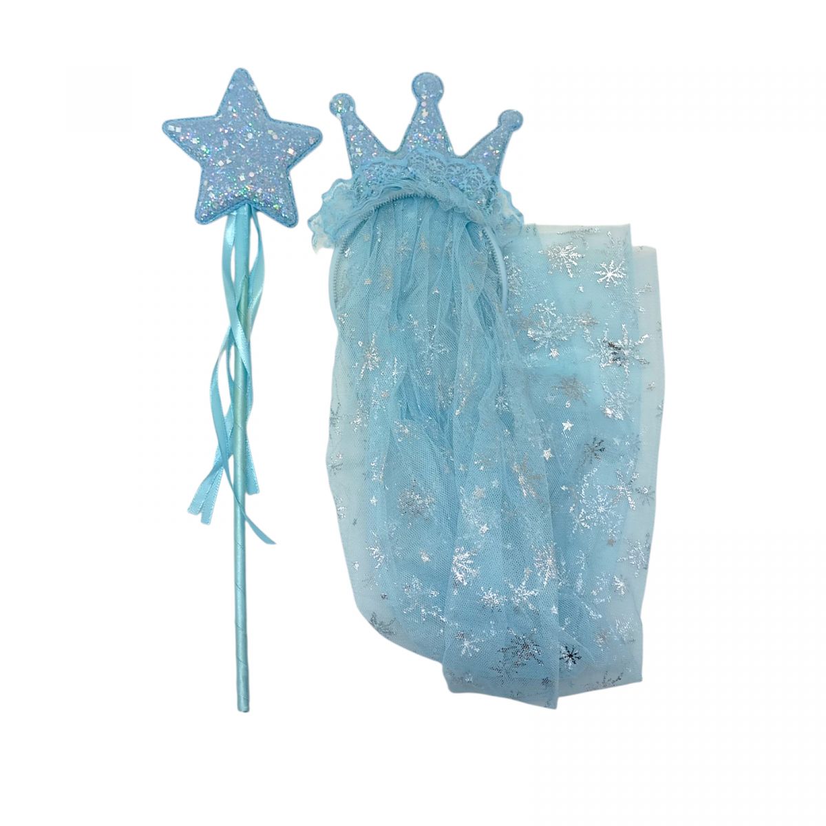 Набір обруч з фатином, чарівна паличка  фото 1