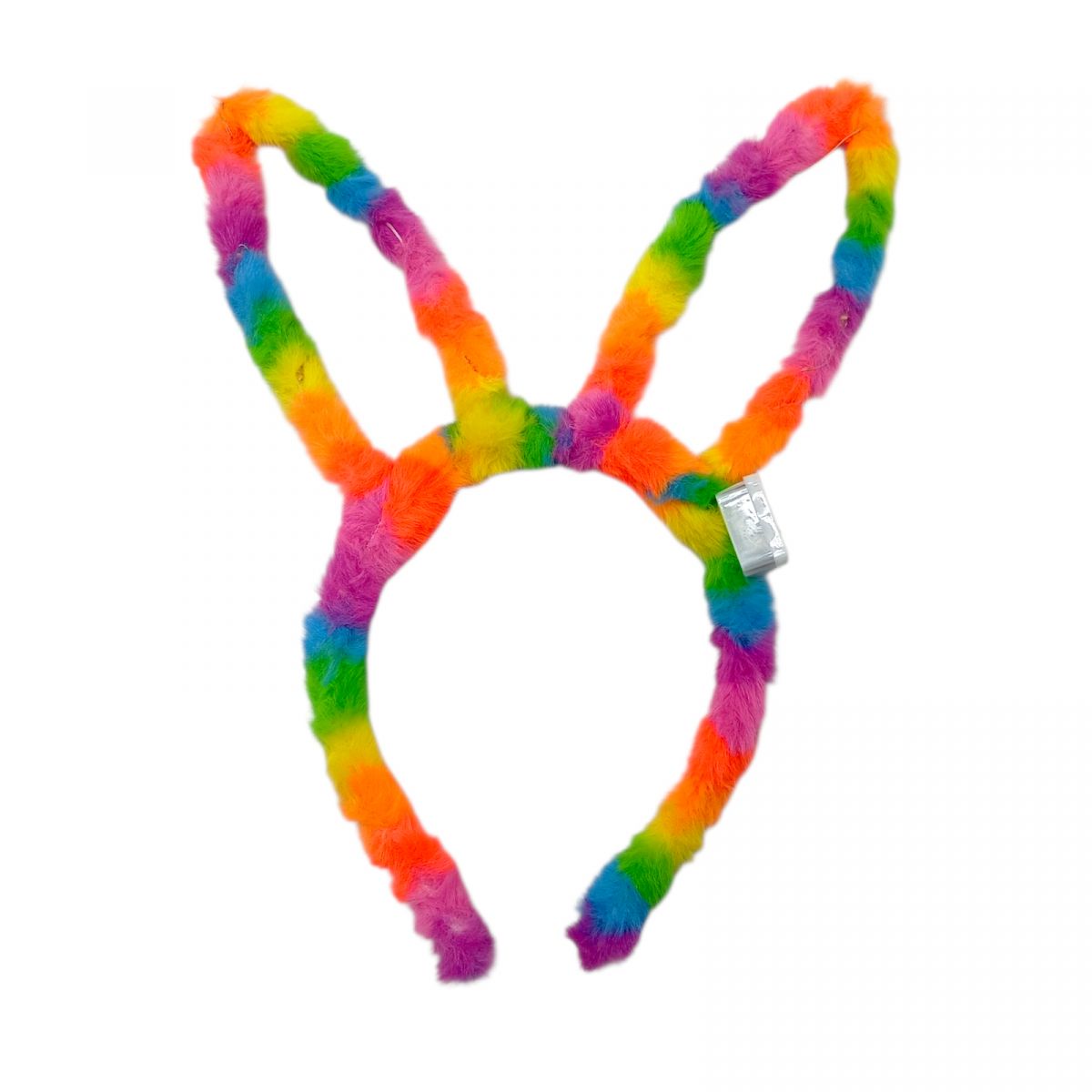 Дитячий сяючий обруч хутряні вушка  фото 1