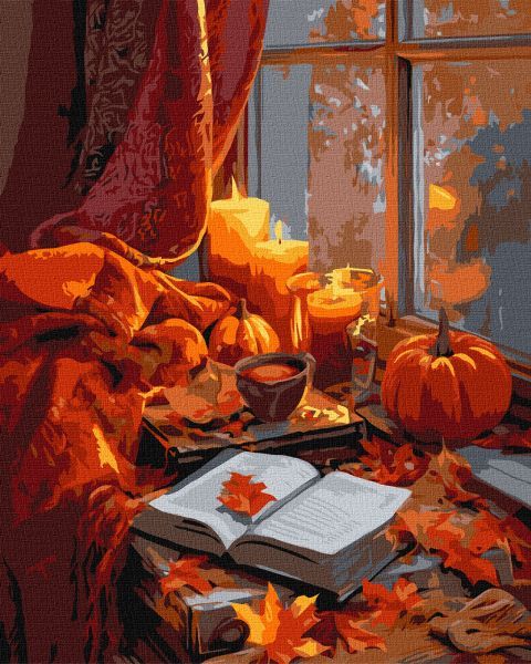 Картина за номерами - Осінь у серці 40х50 см.  фото 1