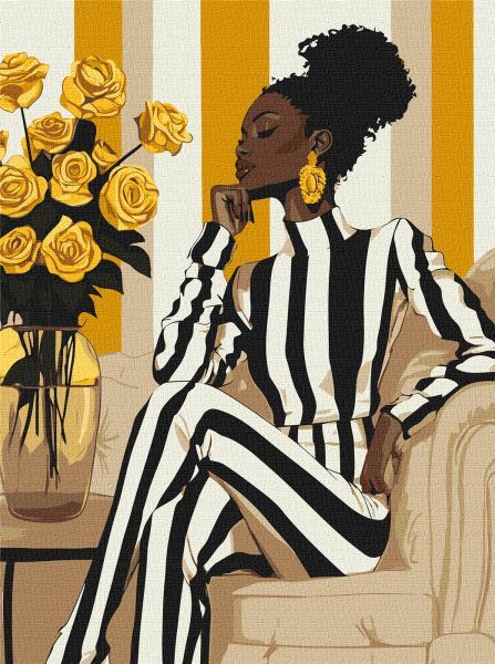 Картина за номерами - Витончені лінії 30х40 см.  фото 1