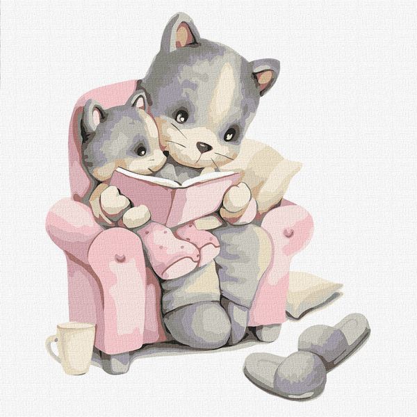 Картина за номерами - Казки на ніч 30х30 см.  фото 1