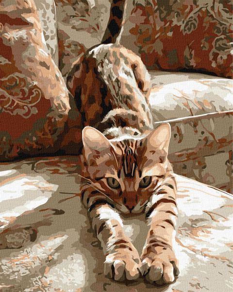 Картина за номерами - Ранкова розминка 40х50 см.  фото 1