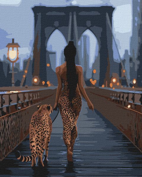 Картина за номерами - Хижі дівчата 40х50 см.  фото 1