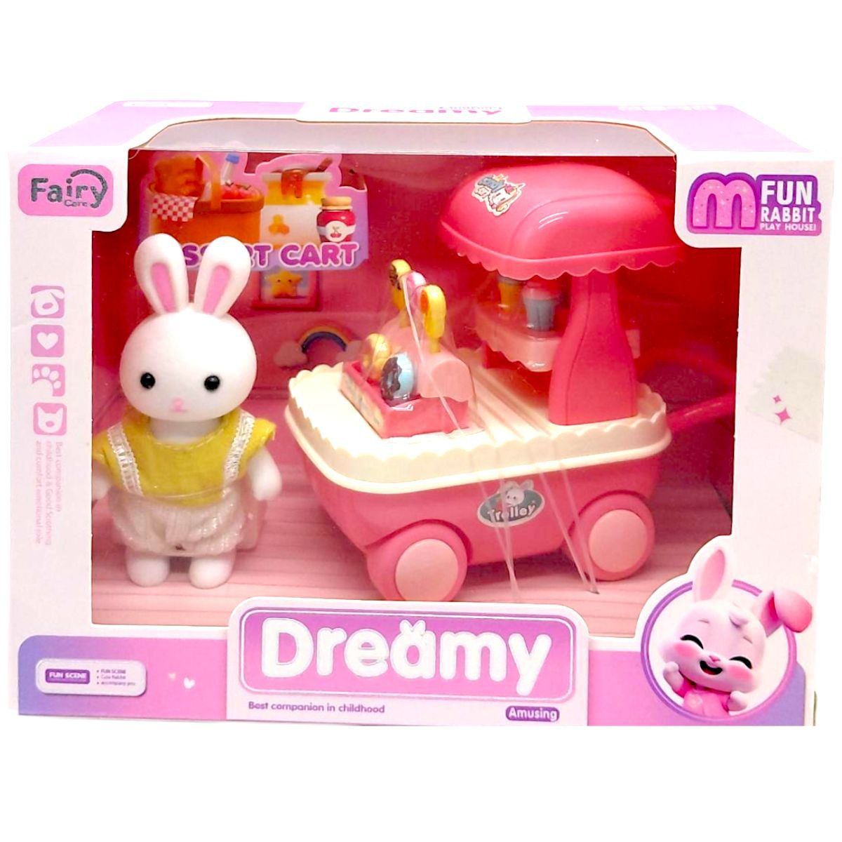 Игровой набор с флоксовой фигуркой "Зайка с киоском"  фото 1