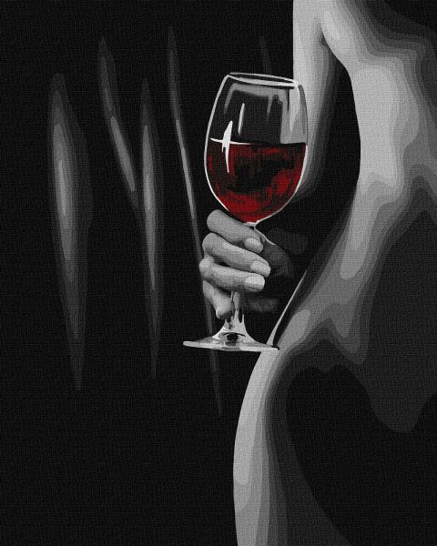 Картина за номерами - Спокусливий силует 40х50  фото 1