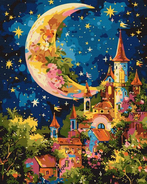 Картина за номерами - Зоряний палац 40х50 см.  фото 1