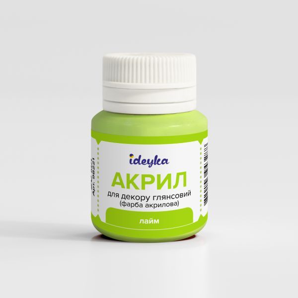 Акрил для декору - Лайм  фото 1