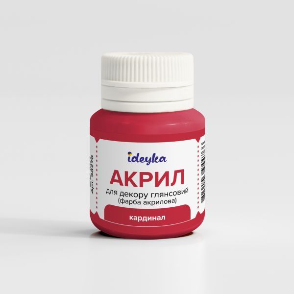 Акрил для декору - Кардинал  фото 1