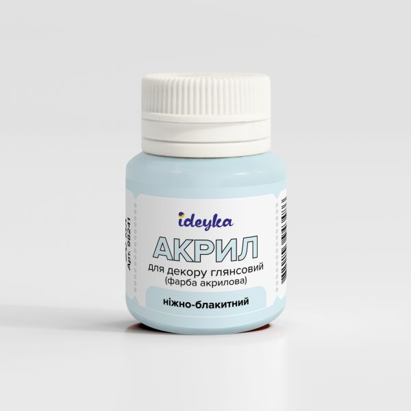 Акрил для декору - Ніжно-блакитний  фото 1