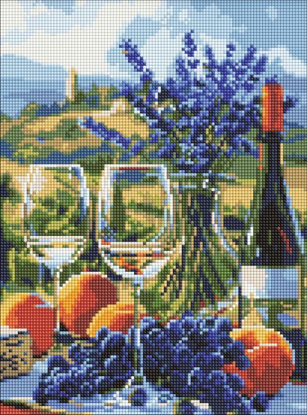 Алмазна мозаїка - "Італійська насолода" ©art_selena_ua, 30х40см  фото 1